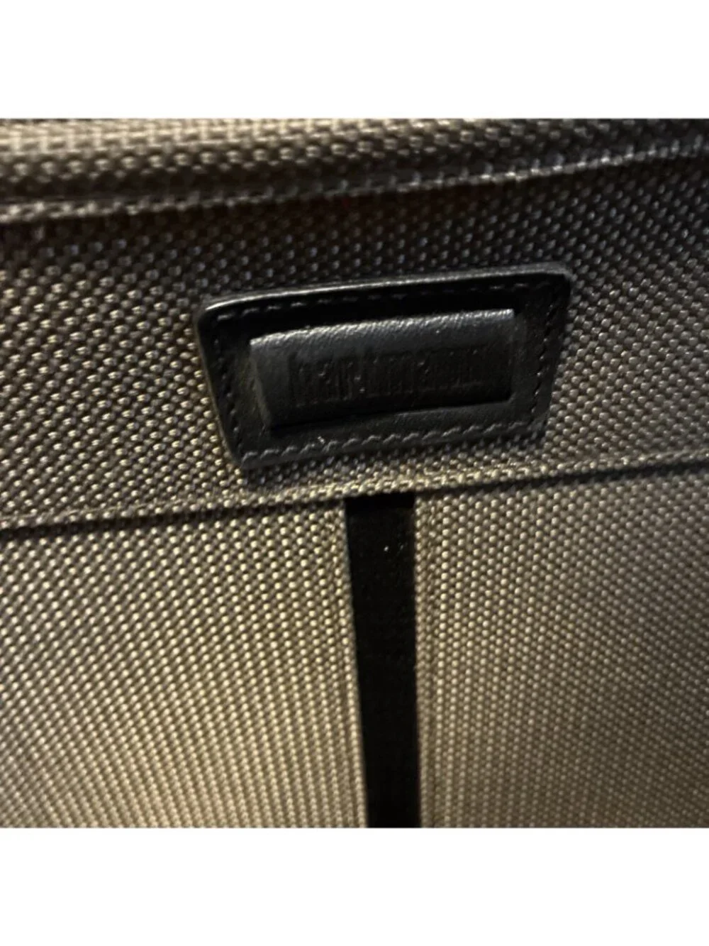 Hartmann Authentic Taupe Gray Beige Black Suitcase Luggage